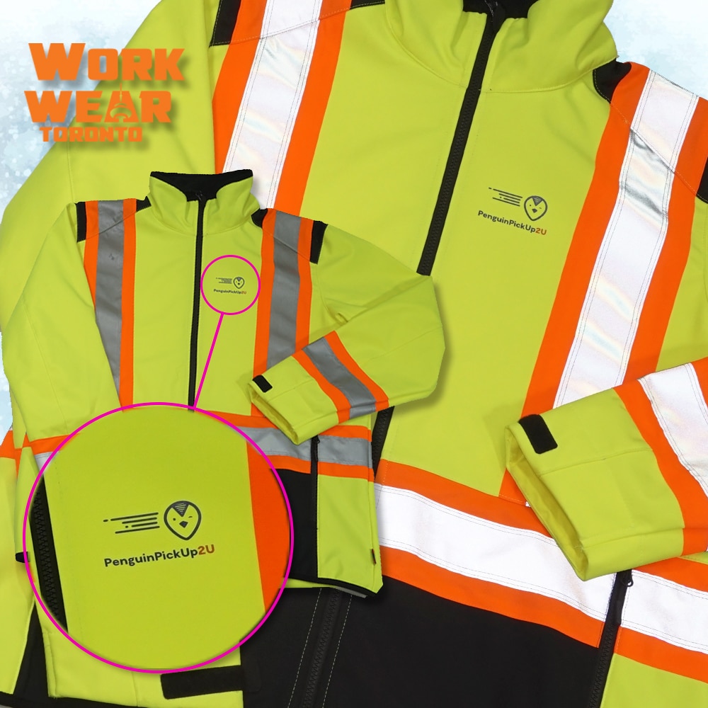 CUSTOM SAFETY VESTS FOR THE EMPLOYEES – Penguin Pick up - Branding Centres