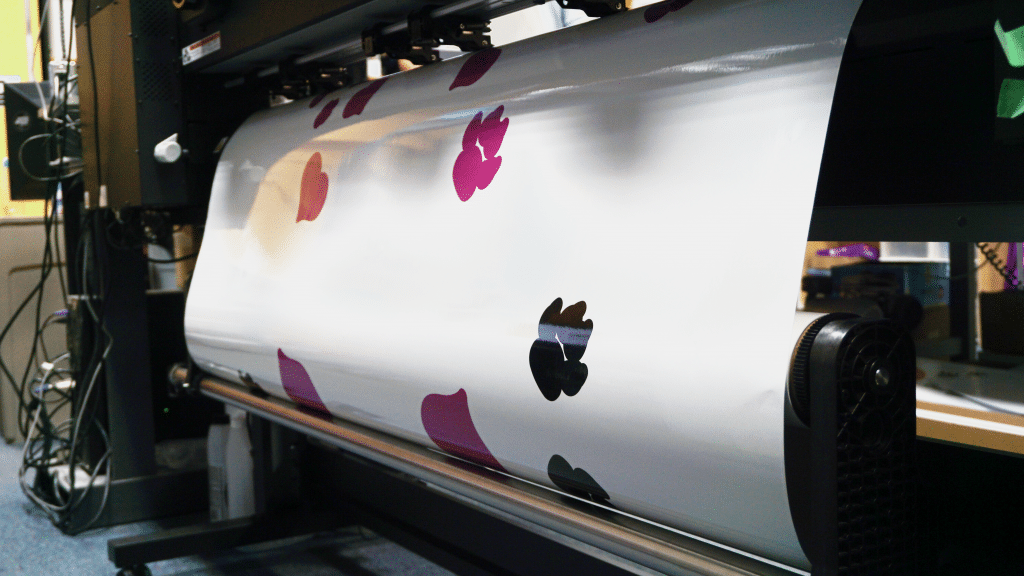 Vinyl printing process