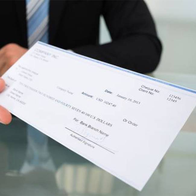 Custom Bank Cheque Printing - Toronto - Printing Services in GTA - Branding Centres
