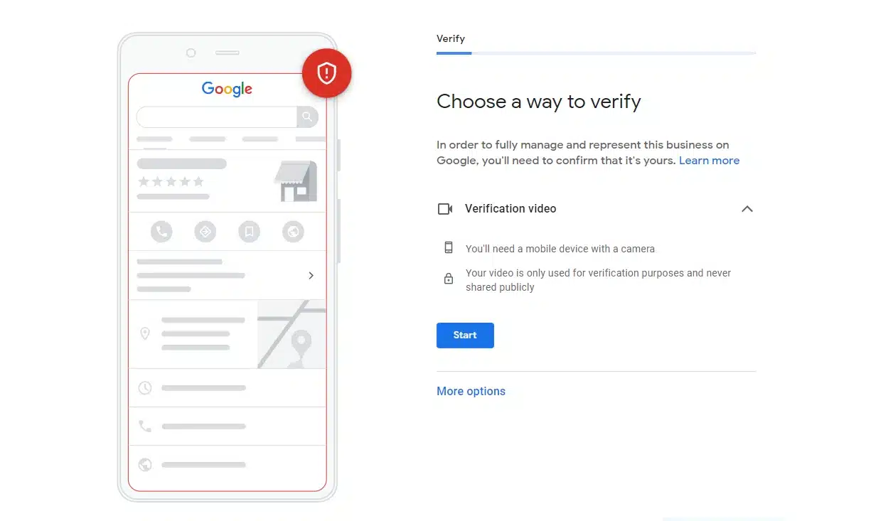 Business Verification - Google My Business Setup