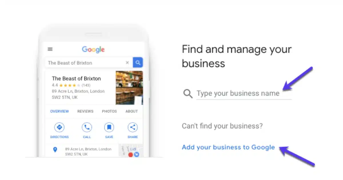 Enter Business Information - Google My Business