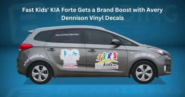 Fast Kids' KIA Forte Gets a Brand Boost with Avery Dennison Vinyl Decals