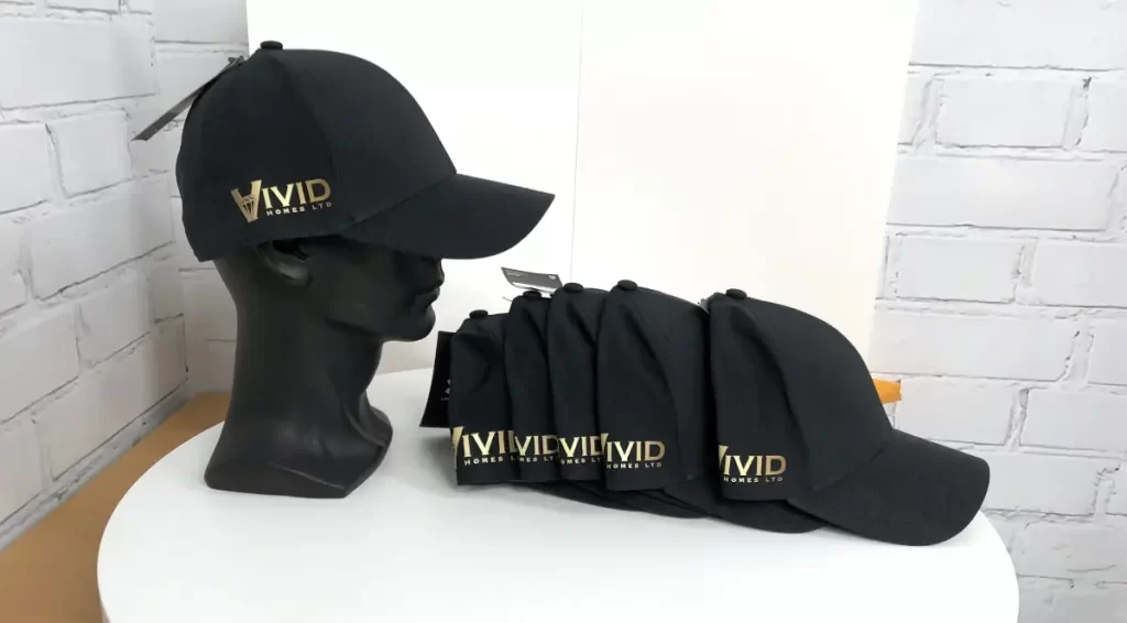 Hats with Custom Logo for Vivid Homes - Branding Centres