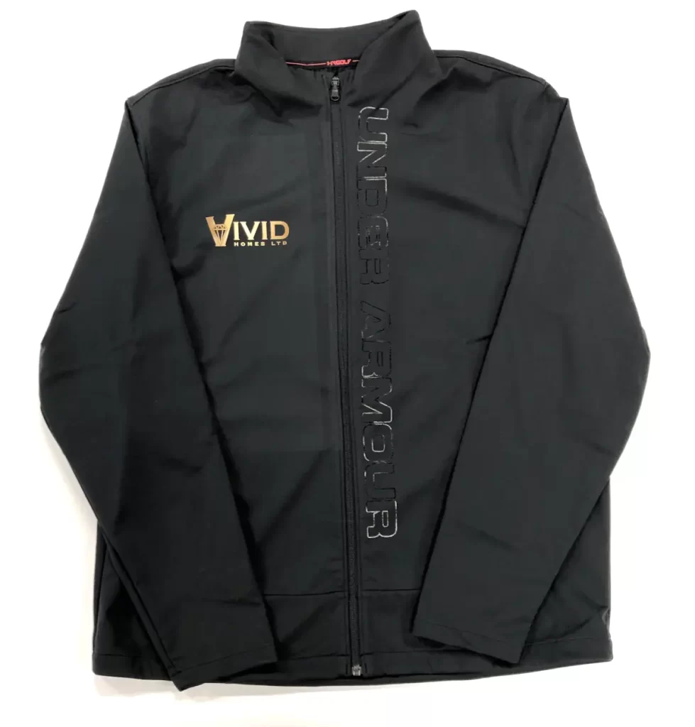 Jackets with Custom Logo for Vivid Homes - Front View