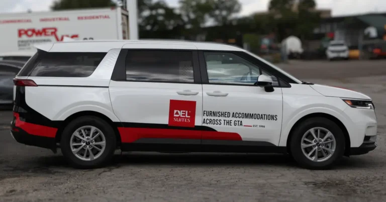 Decals displayed on a KIA Carnival