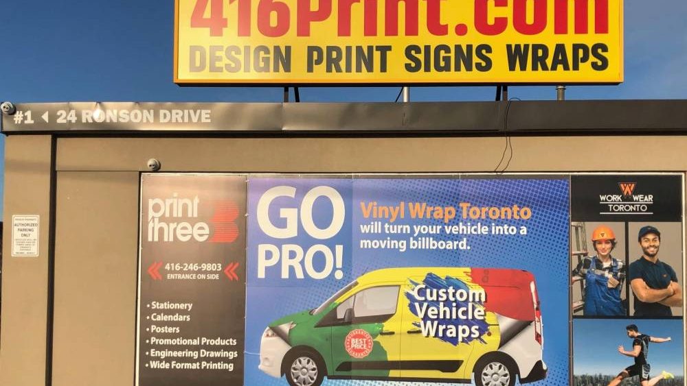 Storefront Signs - Branding Centres in GTA